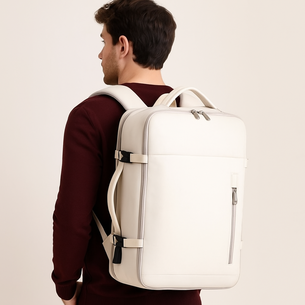 Mochila de Viagem Impermeável Max Voyage com USB