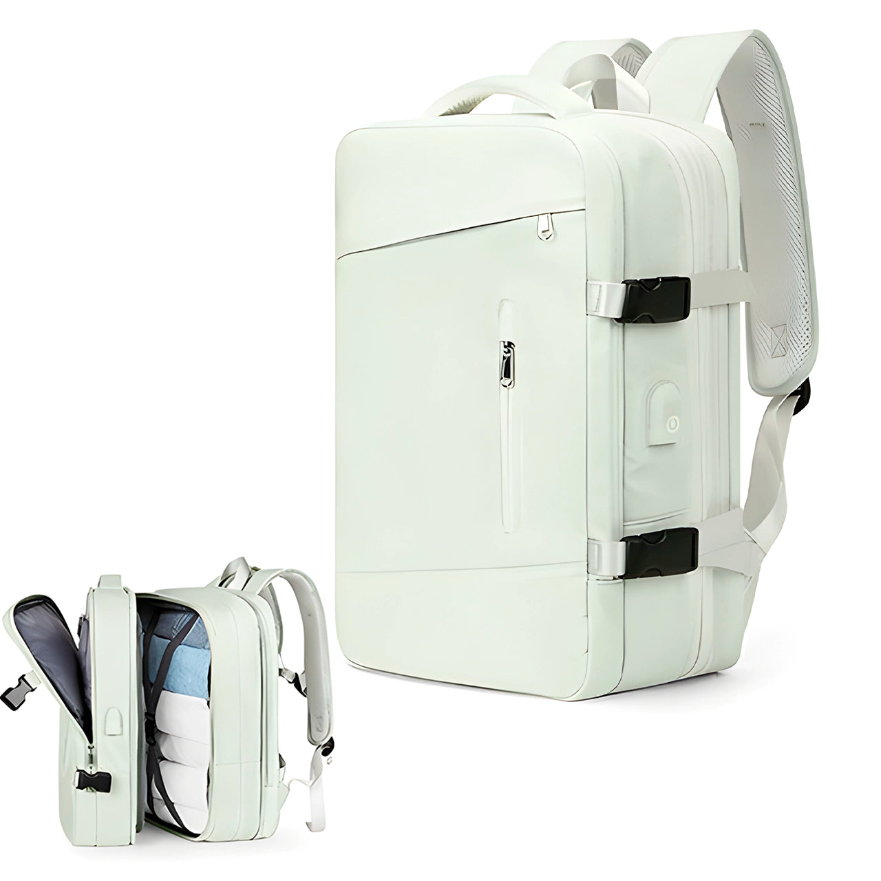 Mochila de Viagem Expansível Max Voyage | Com USB