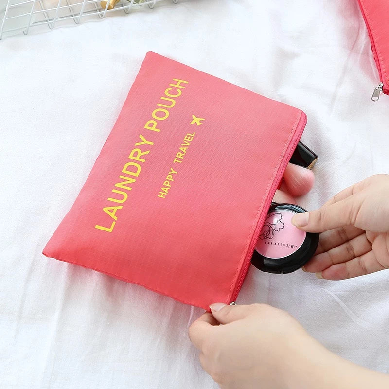 Kit 6 Organizadores de Viagem