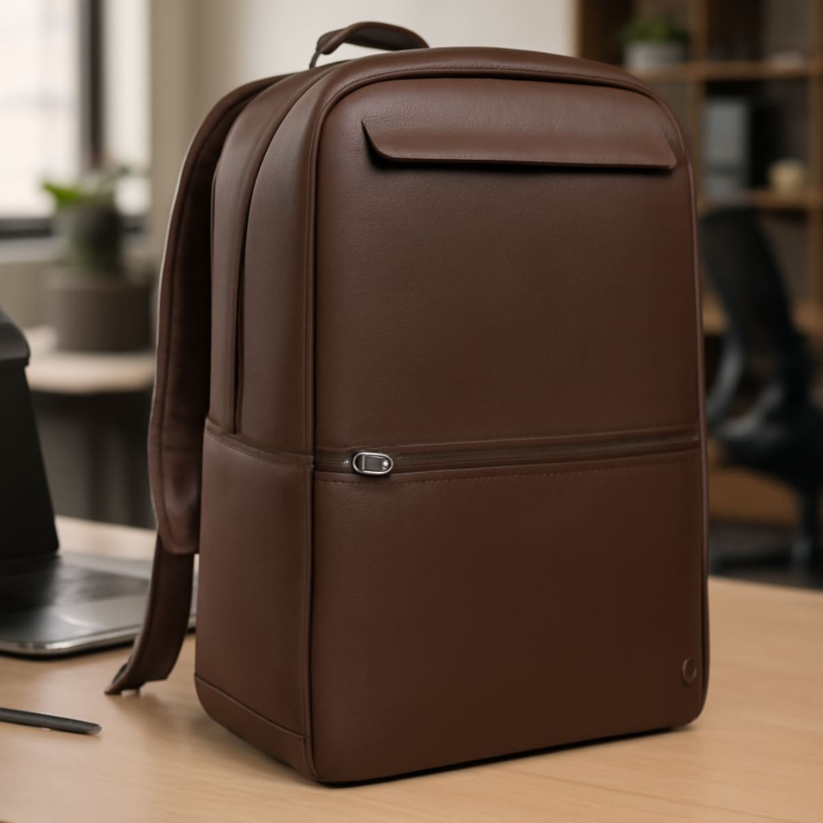 Mochila de Couro Legítimo Demetrius