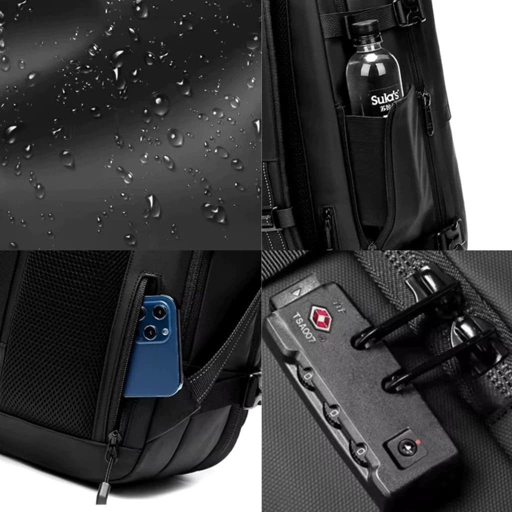 Mochila de Compressão a Vácuo Vancouver | Ganhe Airbag + Bomba