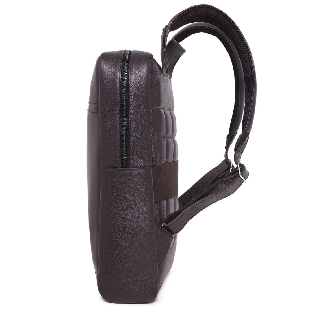 Mochila de Couro Minimalista Aquiles