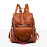 Mochila Feminina em Couro Vintage Luzana