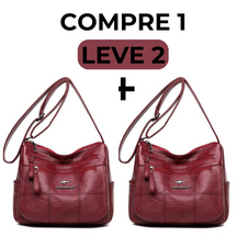 Bolsa Feminina de Couro Carol - COMPRE 1 LEVE 2