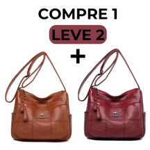 Bolsa Feminina de Couro Carol - COMPRE 1 LEVE 2