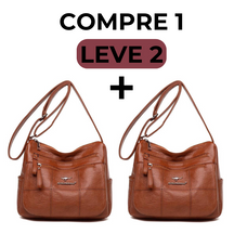 Bolsa Feminina de Couro Carol - COMPRE 1 LEVE 2