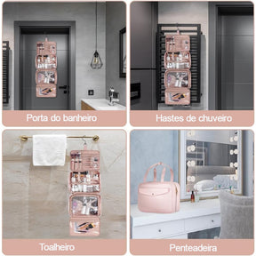 Bolsa De Maquiagem Portátil Para Viagem ToiletBag