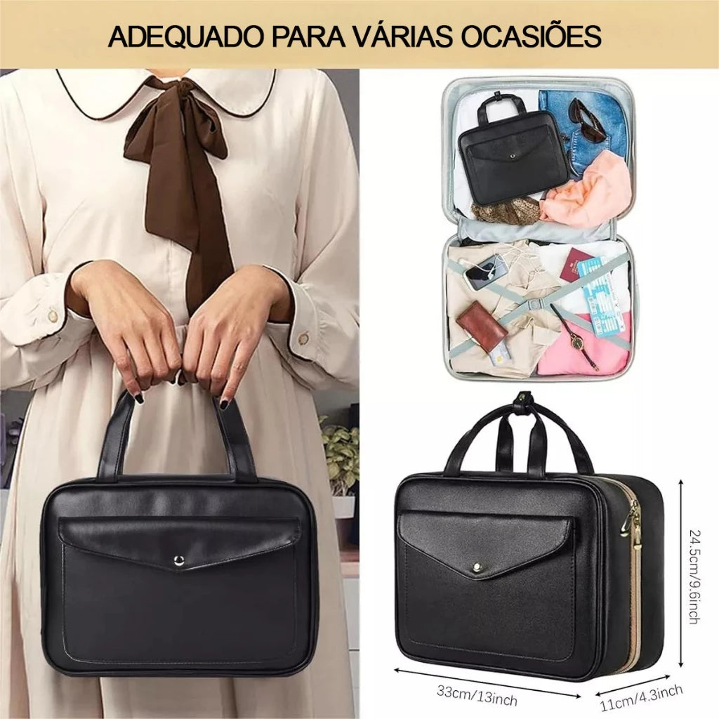 Bolsa De Maquiagem Portátil Para Viagem ToiletBag