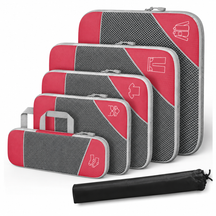 Kit de Organizadores de Mala de Viagem de Compressão