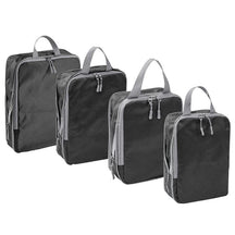 Kit de 4 Organizadores de Mala de Viagem de Compressão