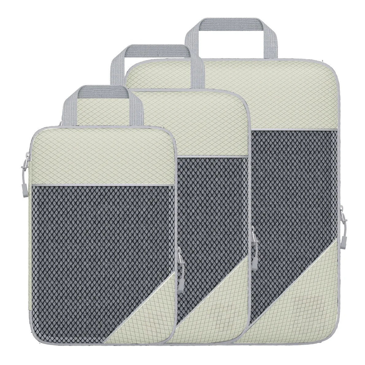 Kit de Organizadores de Mala de Viagem de Compressão