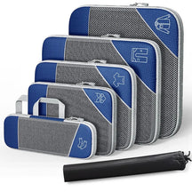 Kit de Organizadores de Mala de Viagem de Compressão