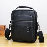 Bolsa Transversal de Couro Masculina Canguru