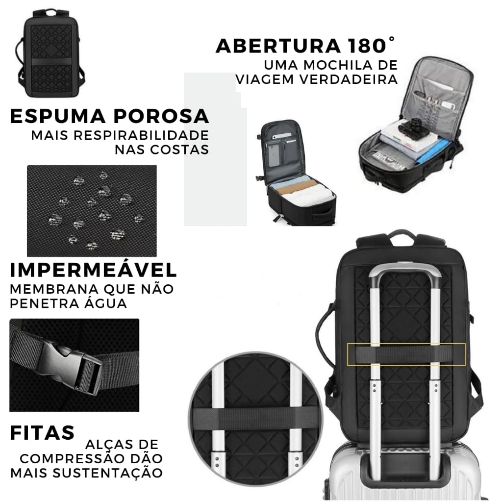 Mochila de Viagem Camino