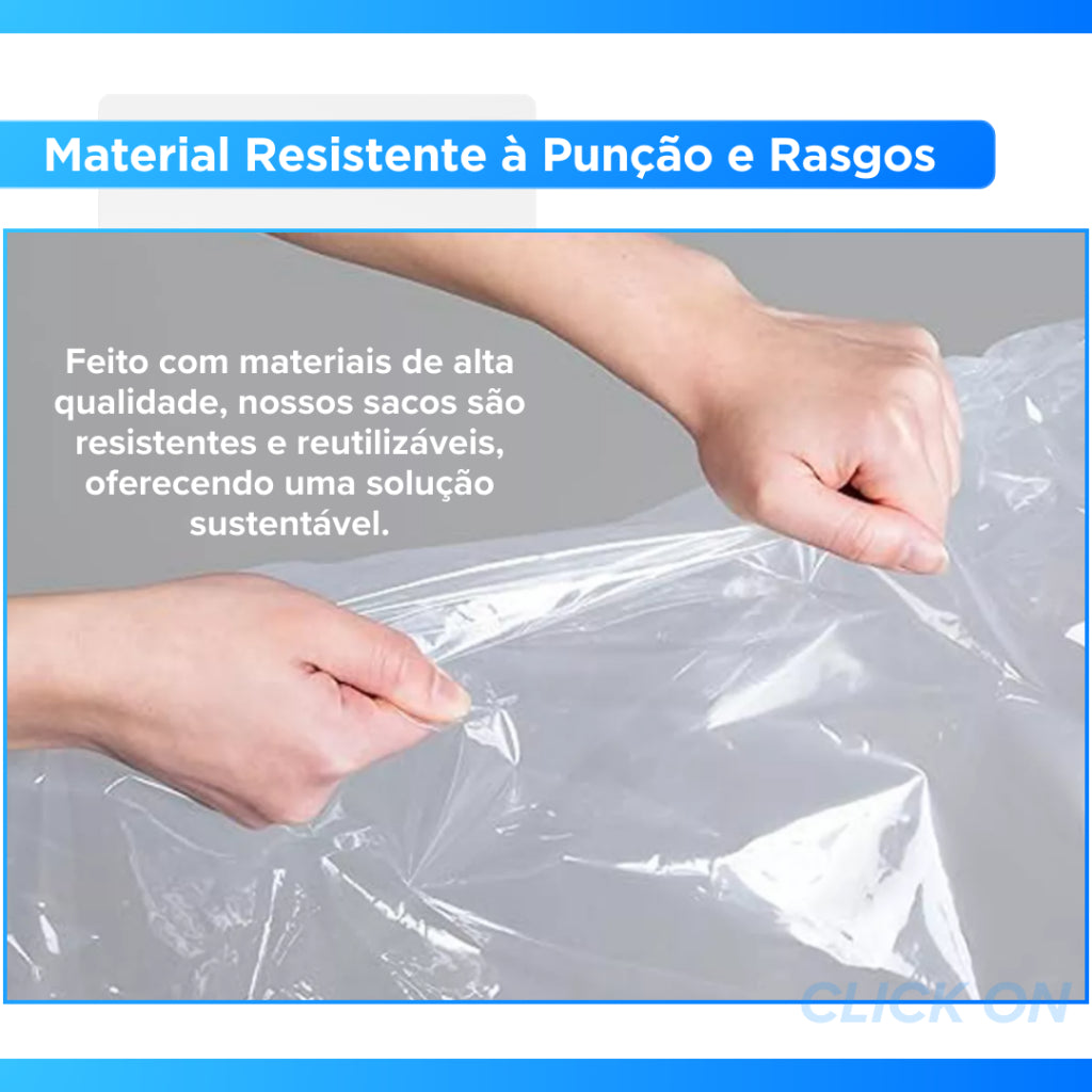 KIT MIREI VACUUM – Sacos a Vácuo + Bomba Elétrica