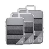 Kit 3 Organizadores de Compressão Cinza  – Compre 1, Leve 2