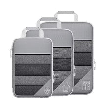 Kit 3 Organizadores de Compressão Cinza  – Compre 1, Leve 2