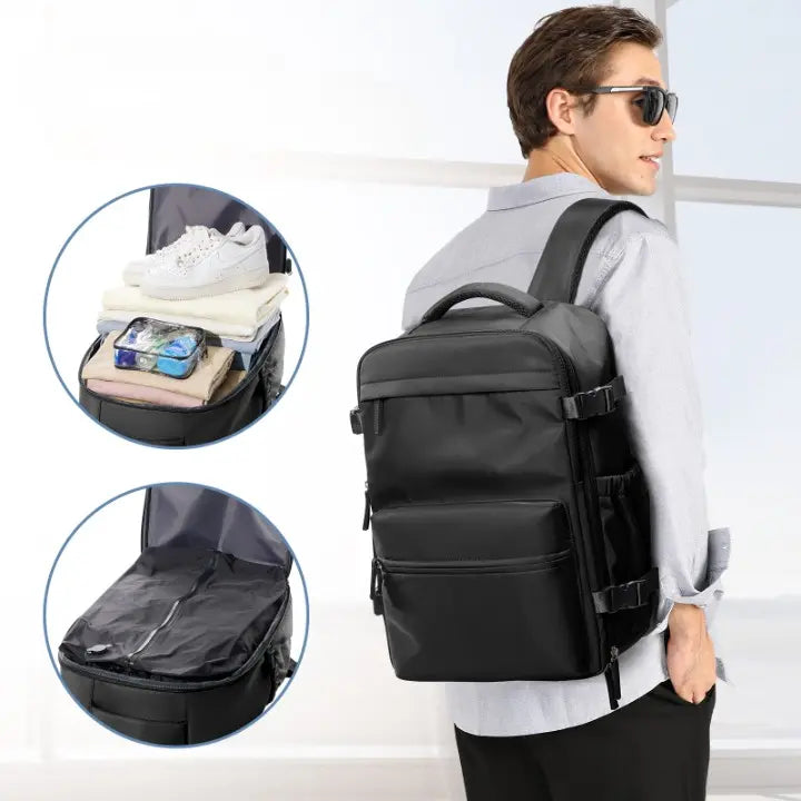 Mochila de Compressão a Vácuo Mirei | Ganhe Airbag + Bomba