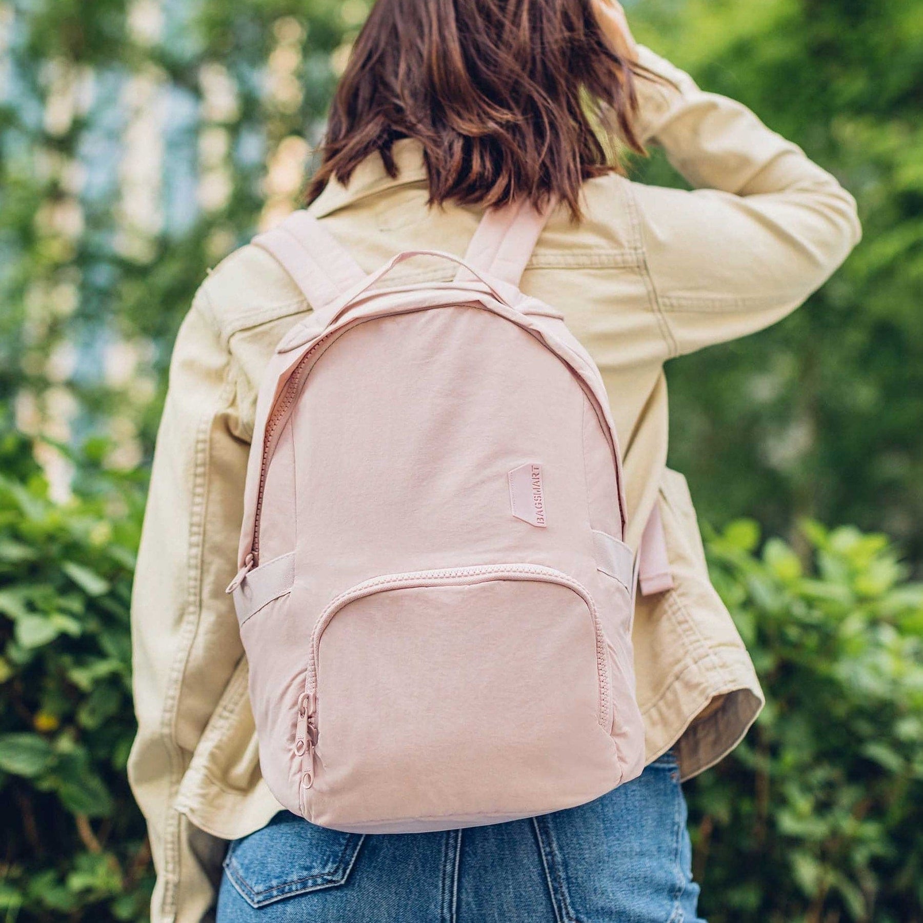 Mochila Feminina Para Notebook Rose