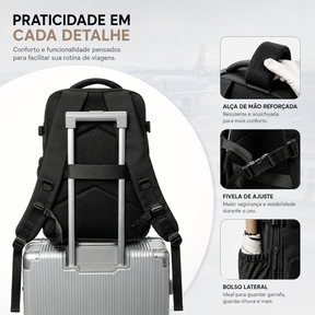 Mochila de Compressão a Vácuo Vancouver Preta