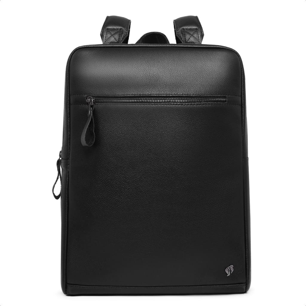 Mochila de Couro Minimalista Aquiles