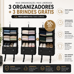 Organizador de Viagem para Pendurar TravelBox