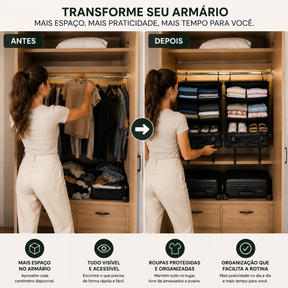 Organizador de Viagem para Pendurar TravelBox