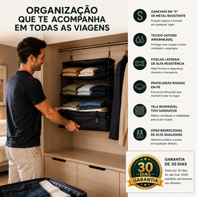Organizador de Viagem para Pendurar TravelBox