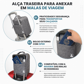 Organizador de Sapatos para Viagem Mirei