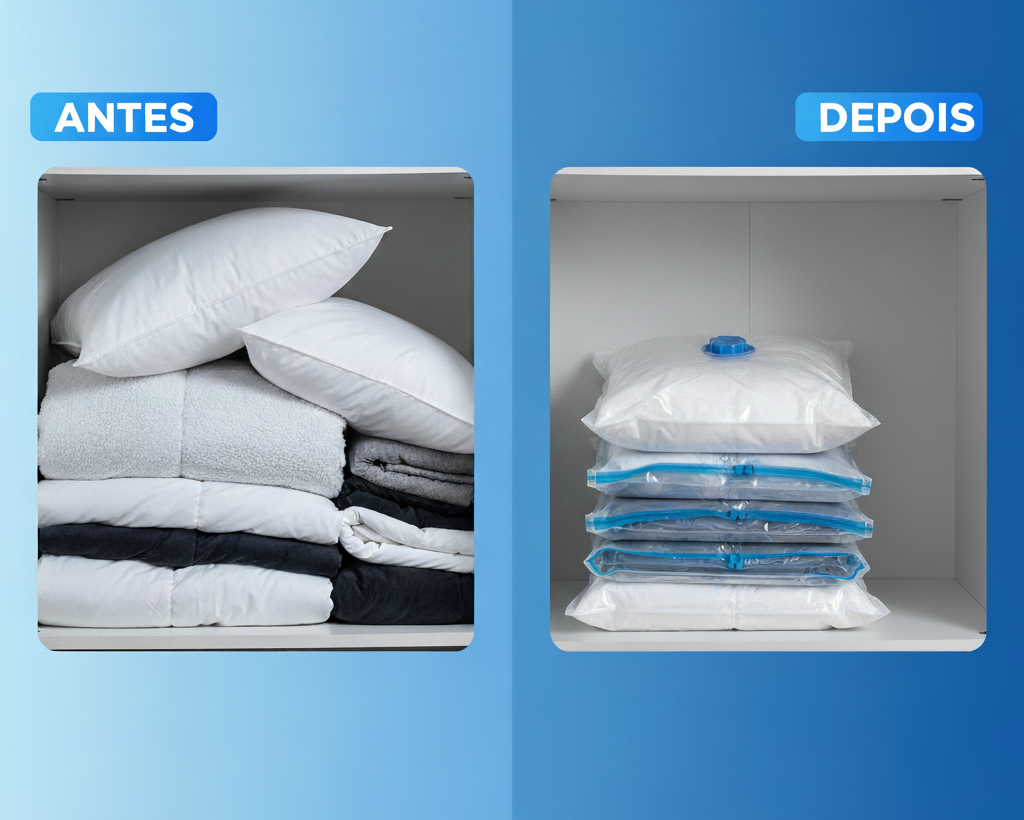 KIT MIREI VACUUM – Sacos a Vácuo + Bomba Elétrica